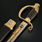 0019268 -130-Т Златоуст Оружие сувенирное ШАШКА парадная "РЖД" (ПНизд 10412)