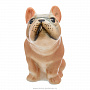 Фарфоровая статуэтка "Собака Французский бульдог", фотография 3. Интернет-магазин ЛАВКА ПОДАРКОВ