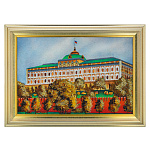 -НП Картина янтарная "КРЕМЛЕВСКИЙ ДВОРЕЦ"60*40 см