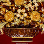 Картина янтарная "Цветы" 60х80 см, фотография 4. Интернет-магазин ЛАВКА ПОДАРКОВ