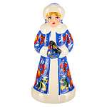 0069822 Хохлома Скульптура СНЕГУРОЧКА   (фаянс)