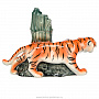 Штоф "Крадущийся тигр". Гжель, фотография 4. Интернет-магазин ЛАВКА ПОДАРКОВ