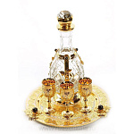 3205 Златоуст Питейный набор Ликерный "Графиня"