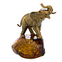 Статуэтка с янтарем "Слон удачи", фотография 1. Интернет-магазин ЛАВКА ПОДАРКОВ