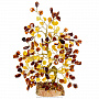 Денежное дерево из янтаря 180 камней, фотография 1. Интернет-магазин ЛАВКА ПОДАРКОВ