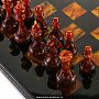 Шахматы с фигурами из янтаря "Африка" 43х43 см, фотография 12. Интернет-магазин ЛАВКА ПОДАРКОВ