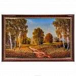 Янтарная картина "Пейзаж №7" 72х112 см