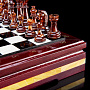 Шахматы в ларце с янтарными фигурами "Янтарный Кенигсберг", фотография 6. Интернет-магазин ЛАВКА ПОДАРКОВ