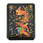 202792 ШКАТУЛКА с росписью "ЖАР ПТИЦА" 11*9*4 см 