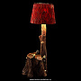Лампа настольная из дерева "Пенек". Авторская работа, фотография 1. Интернет-магазин ЛАВКА ПОДАРКОВ