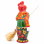 Статуэтка "Баба Яга". Хохлома, фотография 3. Интернет-магазин ЛАВКА ПОДАРКОВ