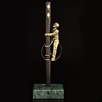 0019525-б/к Бронза Статуэтка "Электрик"   (10316)