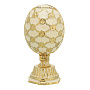 Пасхальное яйцо "Решетка с собором". Традиции Фаберже, фотография 4. Интернет-магазин ЛАВКА ПОДАРКОВ