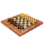 Шахматы деревянные с инкрустацией и фигурами из янтаря "Готика", фотография 9. Интернет-магазин ЛАВКА ПОДАРКОВ