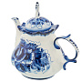 Чайник заварочный "Анемон". Гжель, фотография 6. Интернет-магазин ЛАВКА ПОДАРКОВ