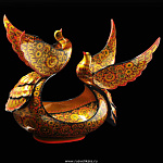 0022015/Выс Хохлома БРАТИНА "Голуби" большая (3584)