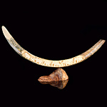  Изделия из кости Скульптура "Из глубины веков" Бивень мамонта, кап,  В420