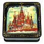 Шкатулка с художественной росписью "Храм Василия Блаженного", фотография 4. Интернет-магазин ЛАВКА ПОДАРКОВ