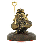 139191 Бронза Скульптура "Сова-металлург" 