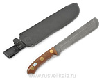 0015644 Златоуст Оружие сувенирное МАЧЕТЕ"Бизон -2"дамаск(текстолит) накладка