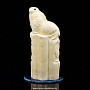 Скульптура из кости "Моржи на утесе", фотография 1. Интернет-магазин ЛАВКА ПОДАРКОВ