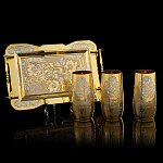 Питейный набор на 3 персоны. Златоуст