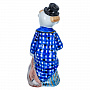 Статуэтка "Клоун хулиган". Гжель в цвете, фотография 2. Интернет-магазин ЛАВКА ПОДАРКОВ