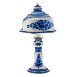   Гжель коб ЛАМПА НАСТОЛЬНАЯ ГЖЕЛЬ выс.ок.40см