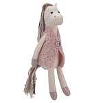 Лошадь Символ 2026 года. Мягкая игрушка "Лошадка Зефирка"