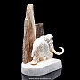 Скульптура из бивня мамонта "Мамонтенок", фотография 3. Интернет-магазин ЛАВКА ПОДАРКОВ