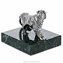 Статуэтка из серебра 925* на каменной подставке "Тигр", фотография 5. Интернет-магазин ЛАВКА ПОДАРКОВ