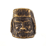 0022153 Бронза НАПЕРСТОК "СТАРИК В УШАНКЕ" 2,5*3см