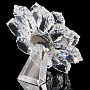 Часы настольные из хрусталя "Цветок", фотография 3. Интернет-магазин ЛАВКА ПОДАРКОВ