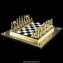 Шахматы из камня "Златоуст" эксклюзивные, фотография 1. Интернет-магазин ЛАВКА ПОДАРКОВ