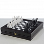 Шахматы из камня 33x33 см, фотография 7. Интернет-магазин ЛАВКА ПОДАРКОВ