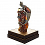 Скульптура из янтаря и бронзы "Китайский дракон на скале", фотография 7. Интернет-магазин ЛАВКА ПОДАРКОВ