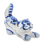 0069057 Сувенир Скльптура КОТ  "БАРСИК" фарфор 