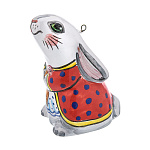 /МАЙОЛИКА фигурка "Кролик" елочная игрушка  выс 7 см