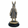 Бронзовая статуэтка "Кролик лорд", фотография 4. Интернет-магазин ЛАВКА ПОДАРКОВ