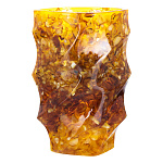 202861 Янтарь Ваза Фантазия(янтарь, заливка)19*12,5*7,5 см