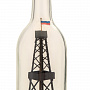 Модель в бутылке "Нефтяная буровая вышка", фотография 1. Интернет-магазин ЛАВКА ПОДАРКОВ