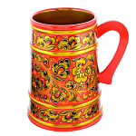 0039749  Хохлома Кружка 200х150 (Высшая категория) 13150200150
