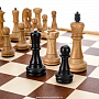 Шахматный ларец с деревянными фигурами 37х37 см, фотография 4. Интернет-магазин ЛАВКА ПОДАРКОВ