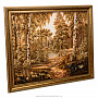 Картина янтарная "Осенний пейзаж" 60х80 см, фотография 2. Интернет-магазин ЛАВКА ПОДАРКОВ