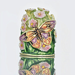 0027036 Фаберже Сувенир НАПЕРСТОК "БАБОЧКИ" 4см  