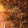 Картина янтарная "Водопад в горах" 60х80 см, фотография 5. Интернет-магазин ЛАВКА ПОДАРКОВ