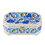 Шкатулка "Цветы". Хохлома