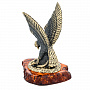 Статуэтка с янтарем "Орел Кавказ", фотография 1. Интернет-магазин ЛАВКА ПОДАРКОВ