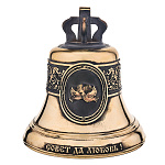 Колокольчик бронзовый "Совет да любовь"