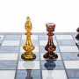 Шахматы с перламутром и янтарными фигурами 45х45 см, фотография 6. Интернет-магазин ЛАВКА ПОДАРКОВ